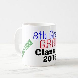 Mug Année licenciée de classe de la huitième catégorie