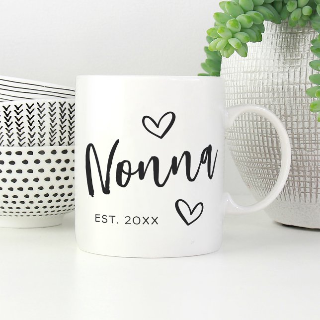 Mug Année Nonna Grandma établie (Créateur téléchargé)