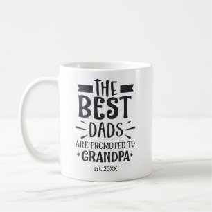 Mug Année personnalisée Les meilleurs papas sont pro