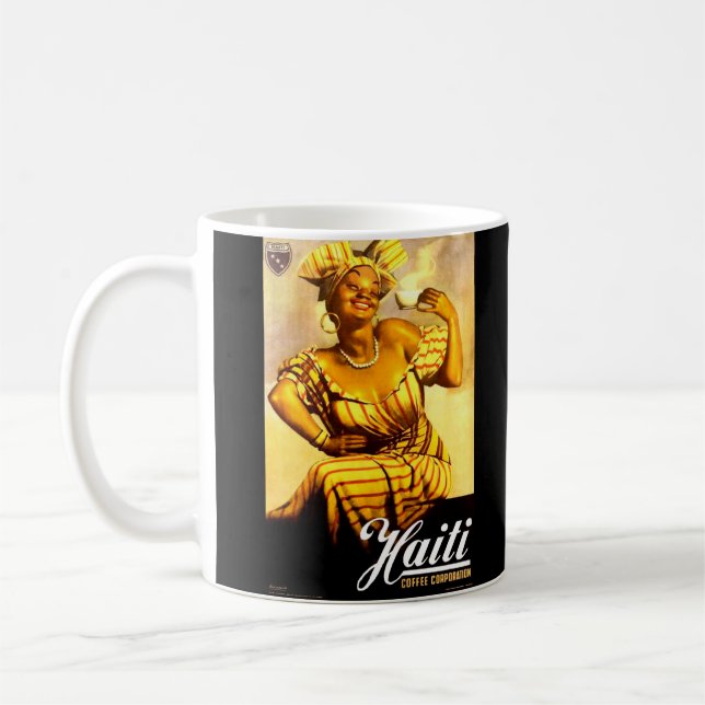 Mug Années 1950 Haïti Coffee Corporation (Gauche)