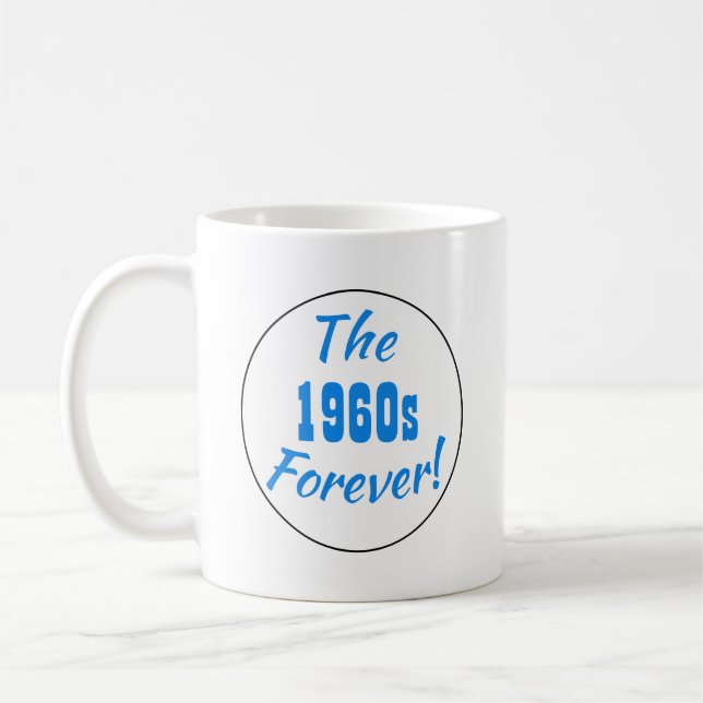 Mug Années 60 Pour Toujours Rétro (Gauche)