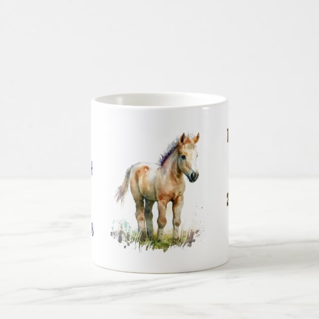 Mug Années chinoises du Cheval 1942 à 2026 (Centre)