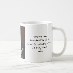 Mug Annette von Droste-Hulshoff 1838