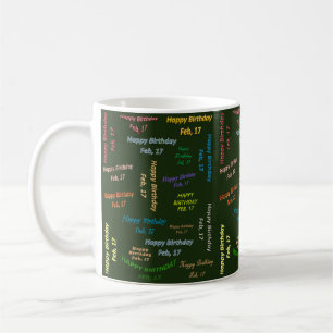 Mug anniversaire 17 février