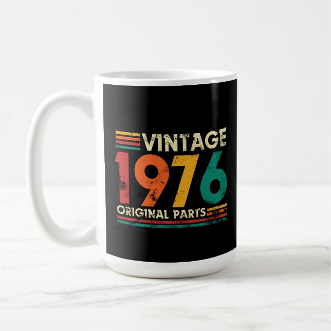 Mug Anniversaire 1976 50 ans (Gauche)