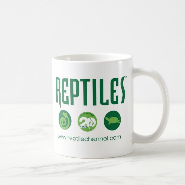 Mug Anniversaire #4 de reptile (Droite)