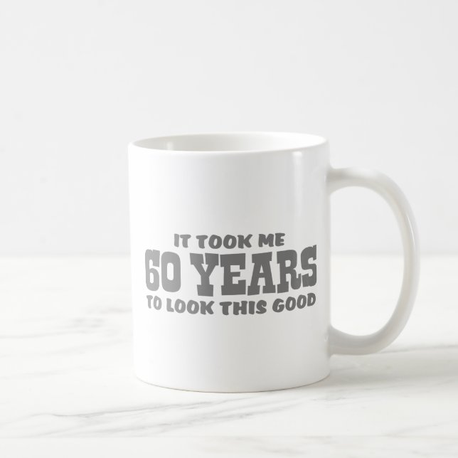 Mug Anniversaire 60 ans (Droite)
