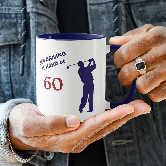 Mug Anniversaire 60 Golfer (Créateur téléchargé)