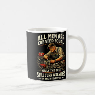 Mug Anniversaire 70 ans homme tourne clés à cliquet mé