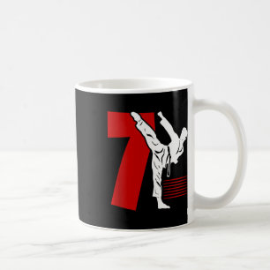 Mug Anniversaire 7 ans Karaté Enfants 7 ans Karaté Ann