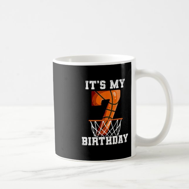 Mug Anniversaire 7 ans Sketll  (Droite)