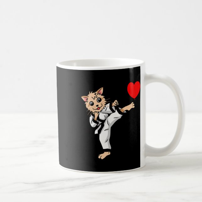 Mug Anniversaire Coeur Anniversaire Salutations Cat Ka (Droite)