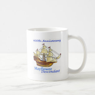 Mug Anniversaire de bateau de navigation de descendant