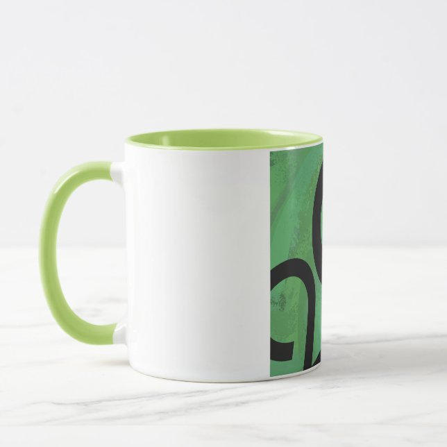Mug Anniversaire de la Décennie verte (Gauche)
