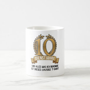 Mug Anniversaire De L'Entreprise 25 Ans D'Employés Soc