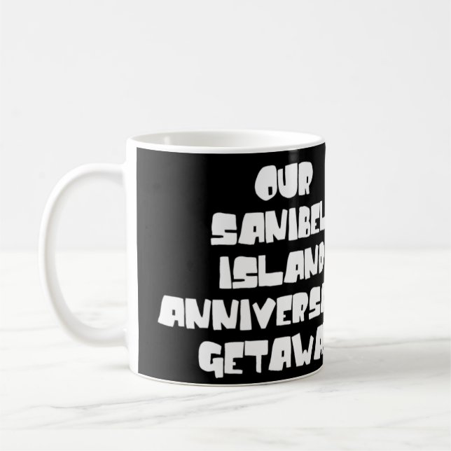 Mug Anniversaire de l'île de Sanibel (Gauche)
