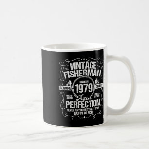 Mug Anniversaire de pêche 1979 pour un pêcheur né en 1