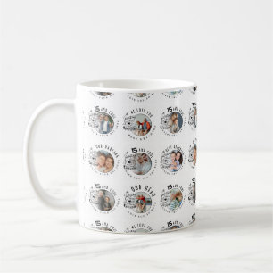 Mug Anniversaire de petit-fils Photo personnalisée
