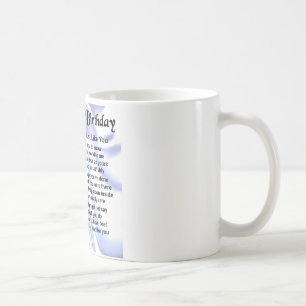 Mug Anniversaire de poème de frère soixante-dixième