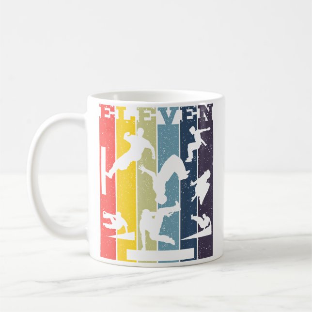 Mug Anniversaire des 11 ans de Parkour (Gauche)
