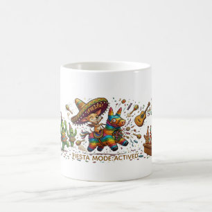 Mug Anniversaire drôle de fête avec un Chihuahua sur u