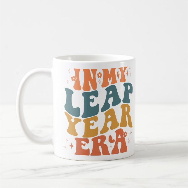 Mug Anniversaire du jour bissextile 29 février année b (Gauche)