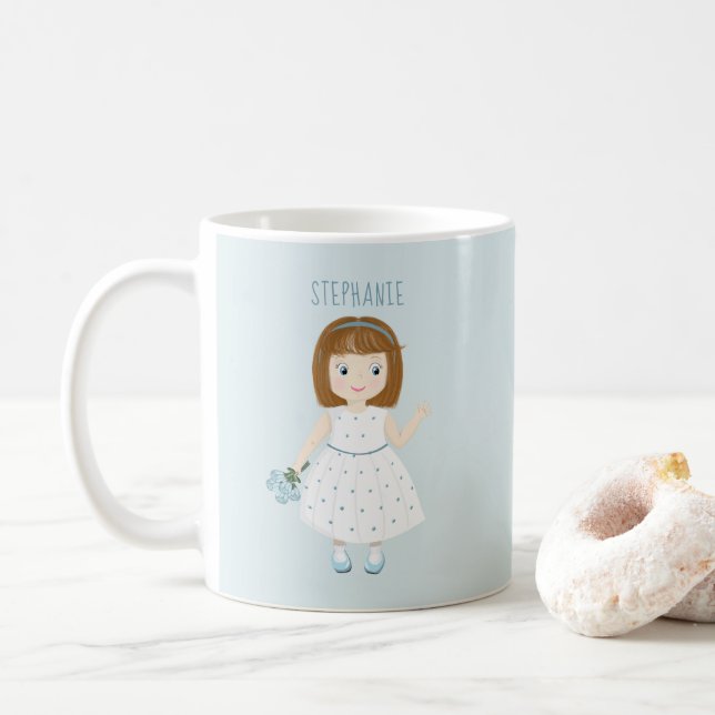 Mug Anniversaire du petit Fleur sauvage (Avec donut)