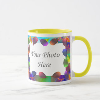 Mug Anniversaire Fête Vie 2-Photo Cadre