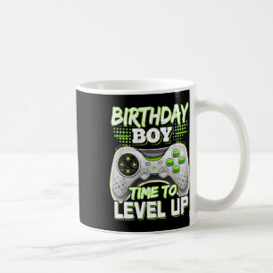 Mug Anniversaire Garçon Temps De Niveau Up Video Jeu A