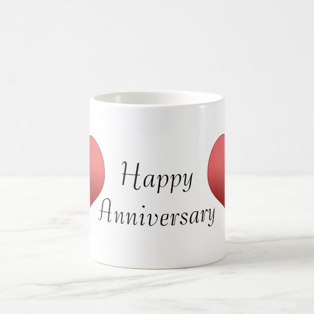 Mug Anniversaire heureux (Centre)