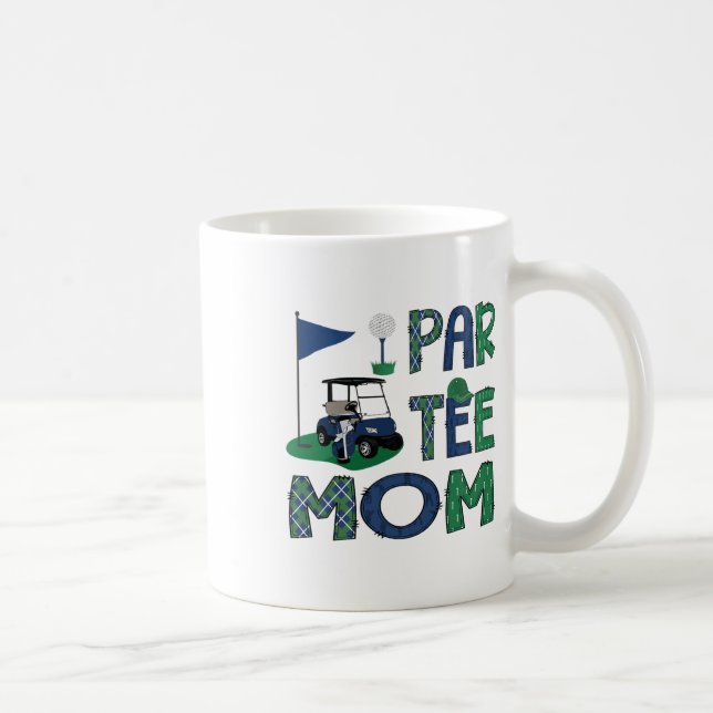 Mug Anniversaire Maman Golfeuse Fête de Famille Par-te (Droite)