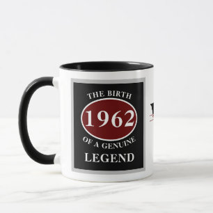 Mug Anniversaire Toute Année Née En Monogramme Ajouter