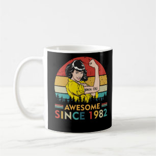 Mug Anniversaire vintage 1982