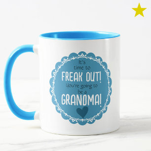 Mug Annonce de grossesse à la future grand-mère 