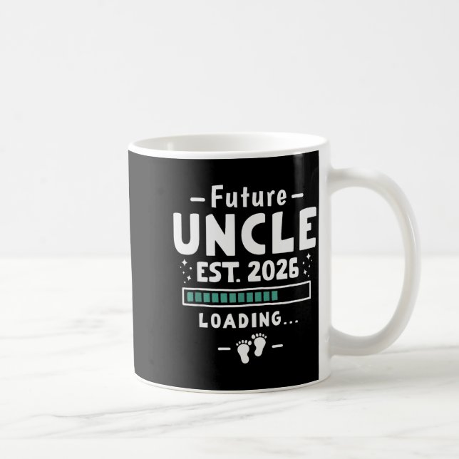 Mug Annonce de grossesse de frère à oncle - Futur oncl (Droite)