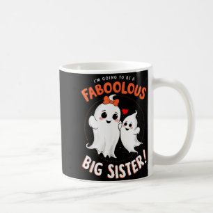 Mug Annonce de grossesse de grande sœur Halloween Mign