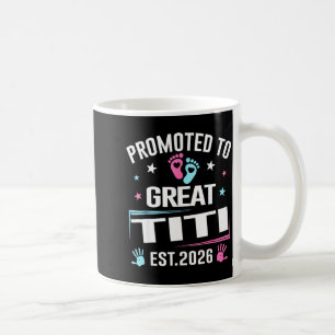 Mug Annonce de grossesse de Promoted To Great Titi Est