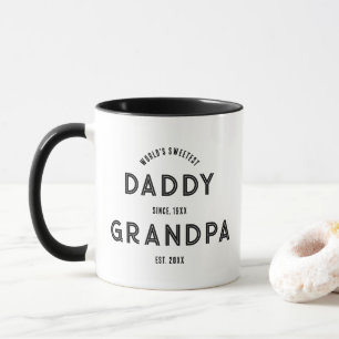 Mug Annonce de grossesse Nouveau Grand-Père Fête des P
