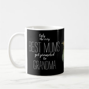Mug Annonce de grossesse rose d'art raffiné rose rose
