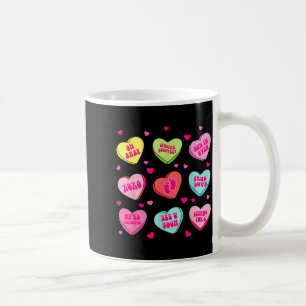 Mug Annonce de grossesse valentines coeurs bonbons béb