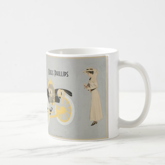 Mug Annonce de voiture illustrée par Coles Phillips (Droite)
