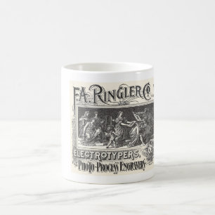 Mug ANNONCE vintage DE PHOTOENGRAVERS