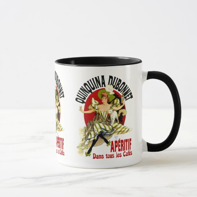 Mug Annonce vintage - Quinquina Dubonnet - Jules Chere (Droite)