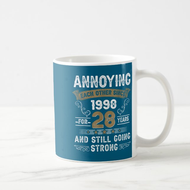 Mug Annoying Each Other Since 1998 Married Couples Hus (Droite)