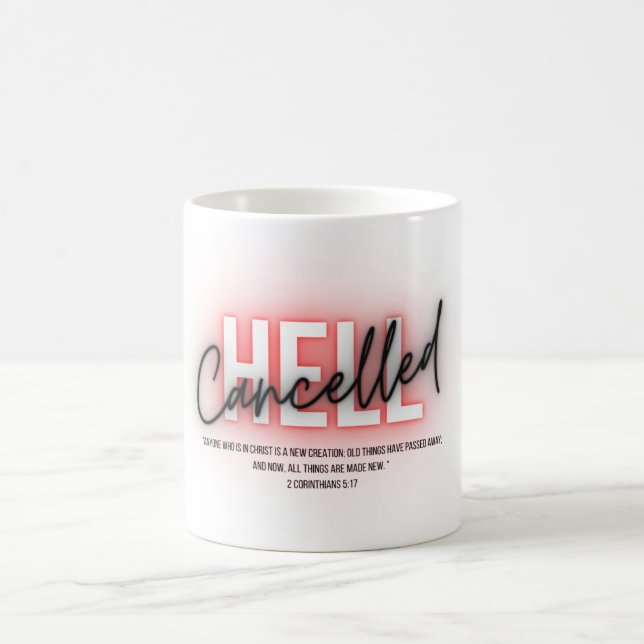 Mug Annulé Hell scripture Coffee Cup (Centre)