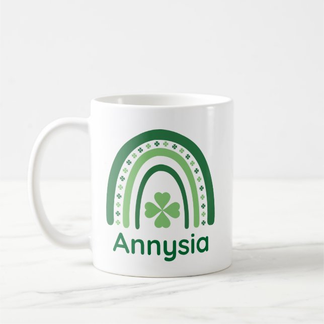 Mug Annysia Nom Clover Boho Rainbow (Gauche)