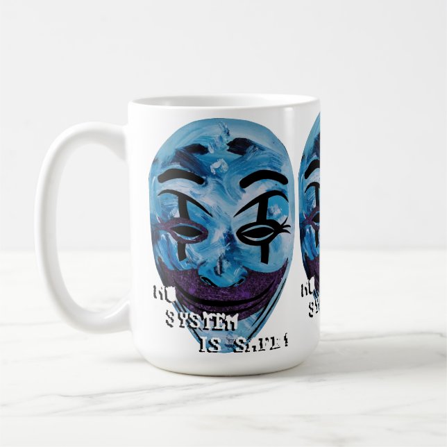 Mug Anonymous démasqué (Gauche)