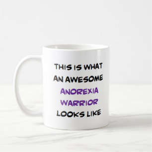 Mug anorexie guerrier, génial