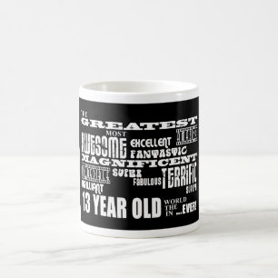 Mug Ans de fête d'anniversaire d'amusement 13èmes pl