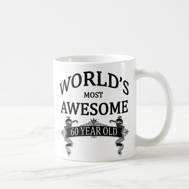 Mug Ans les plus impressionnants du monde 60 (Droite)